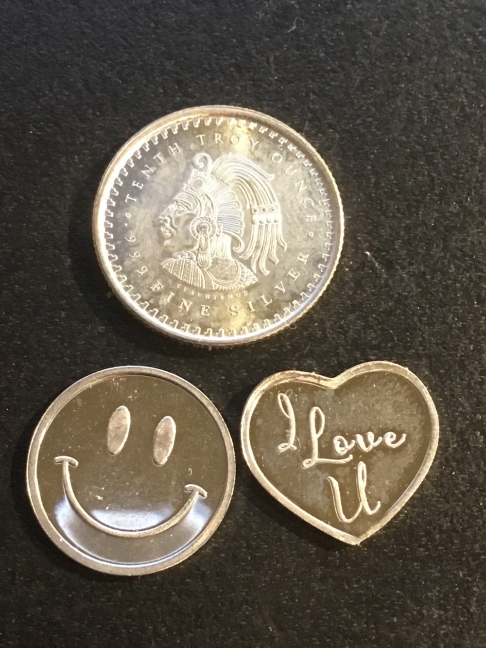 Lot of 5.19 gram of silver==assorted shapes==.999 fine Silver==
